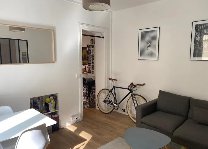 Bright 2-room Fully Equipped - Porte De